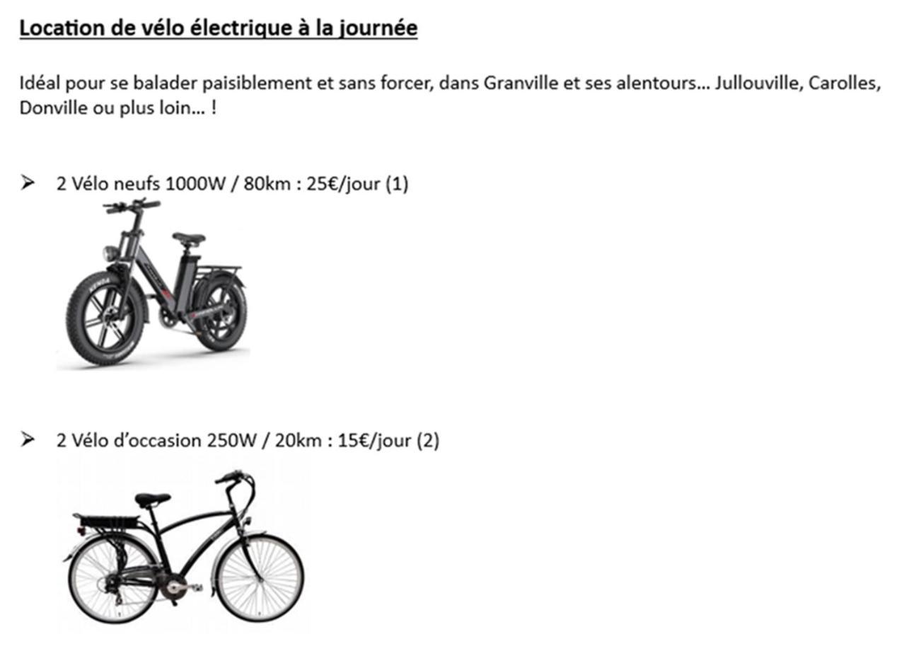 Centre Ville Granville A 50M De La Mer - Ancv Accepte Exterior photo